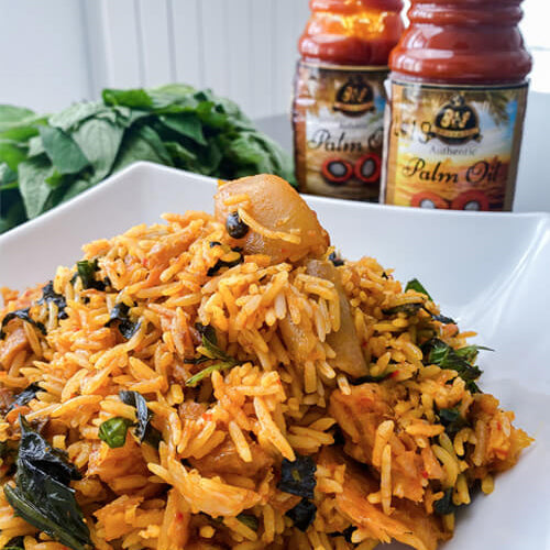 Native Jollof Rice Iwuk Edesi Olu Olu Foods