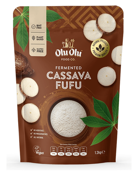 Fermented Cassava Fufu Flour 1.2kg