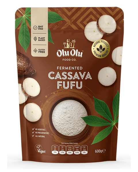 Fermented Cassava Fufu Flour 600g featured