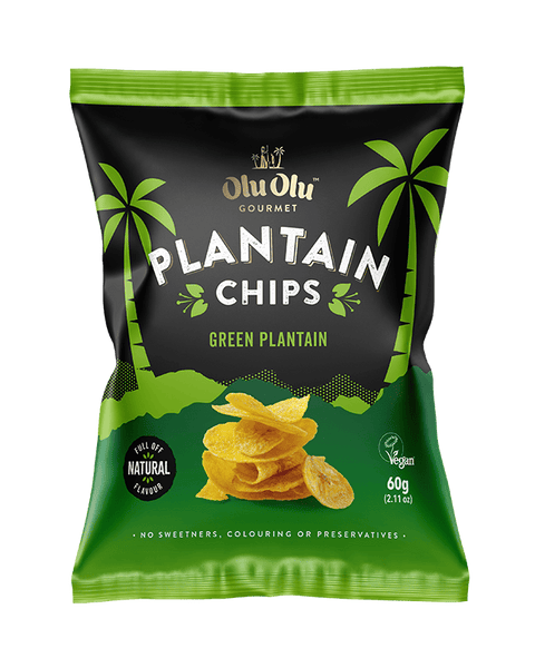 Plantain Chips Green Plantain 60g