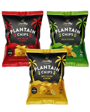 Plantain Chips multiple flavours 60g