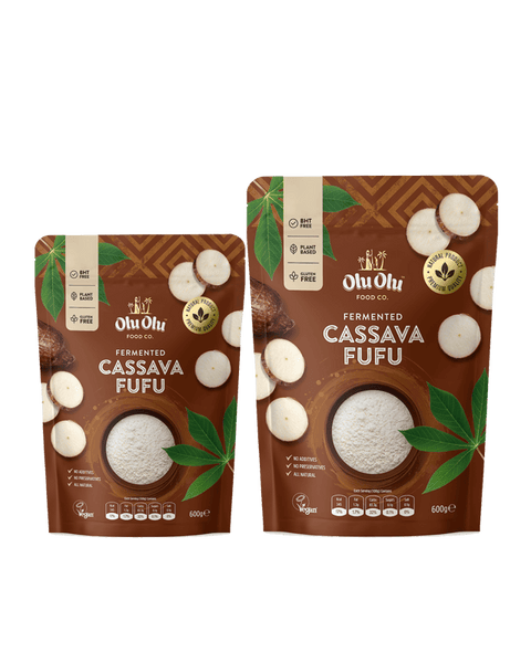 Fermented Cassava Fufu Flour different sizes